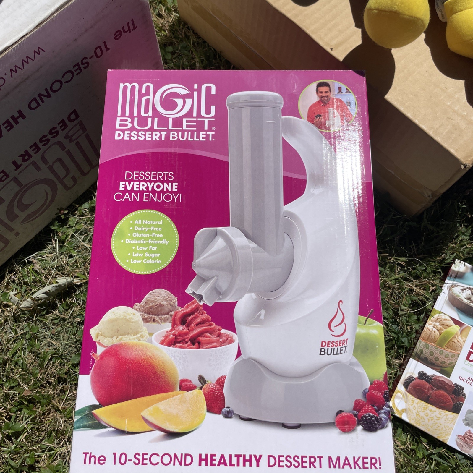 NEW In Box Magic Bullet Dessert Bullet Blender 10 Second Healthy Dessert Maker