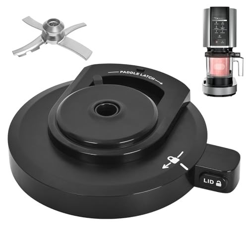 Outer Bowl Lid & Paddle Replacement for NC299AMZ/NC301/NC300 Creami Parts