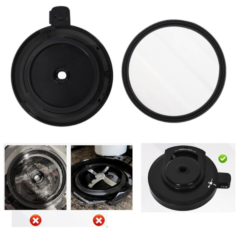 Reusable Outer Bowl Lid Ice Cream Maker Replacement Component ABS Texture