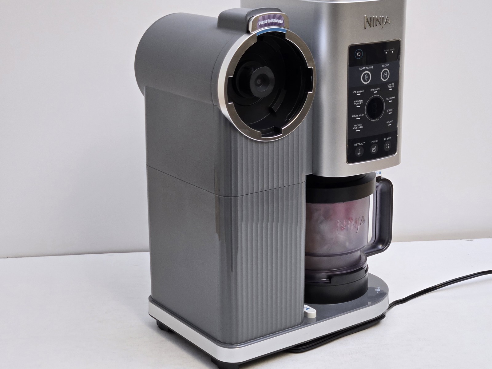 Ninja Swirl by CREAMi NC701 13-in-1 Soft Serve Ice Cream Maker, New