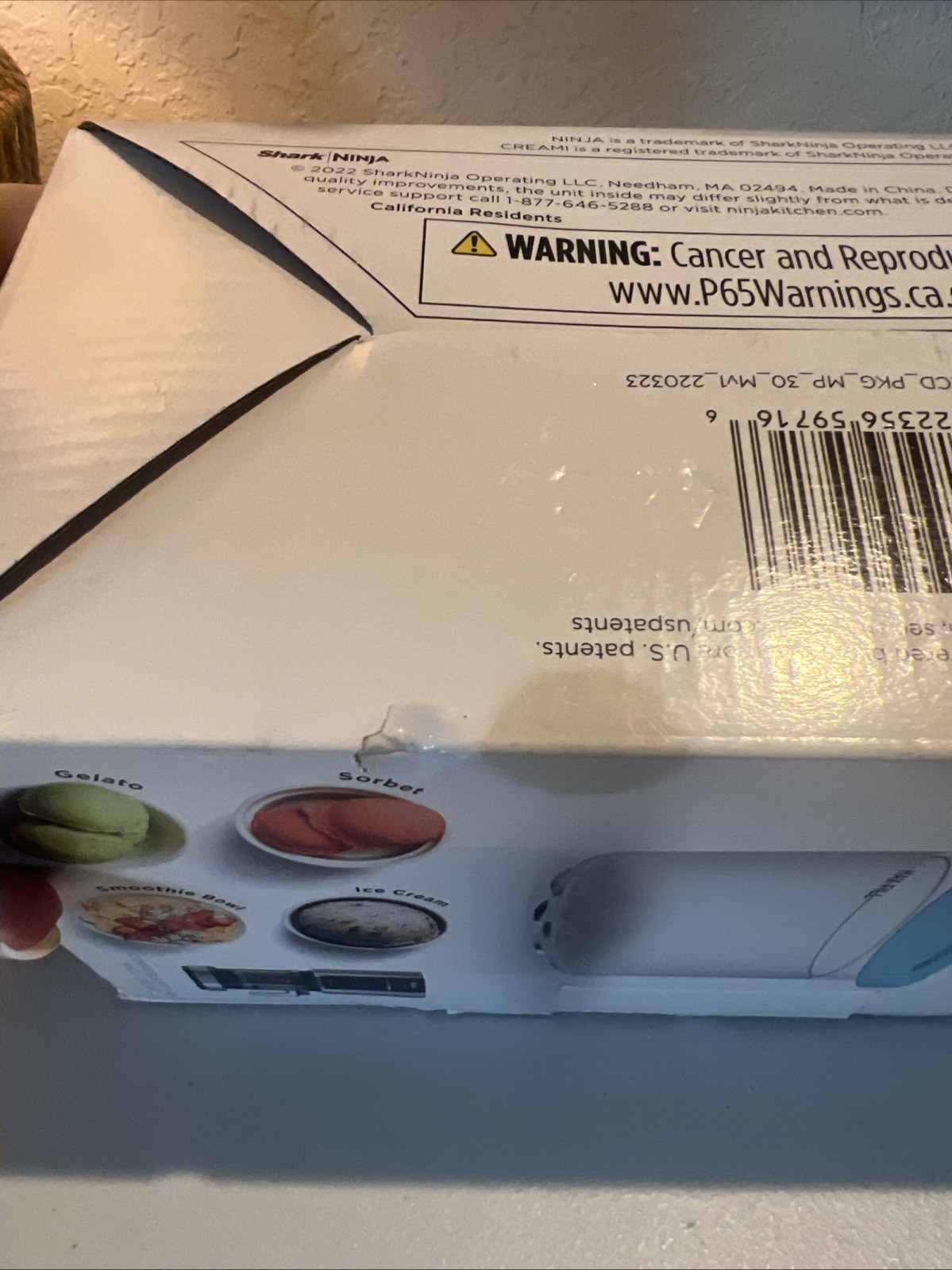 Ninja 4pc Creami Pints and Colored Lids NEW/Open Box