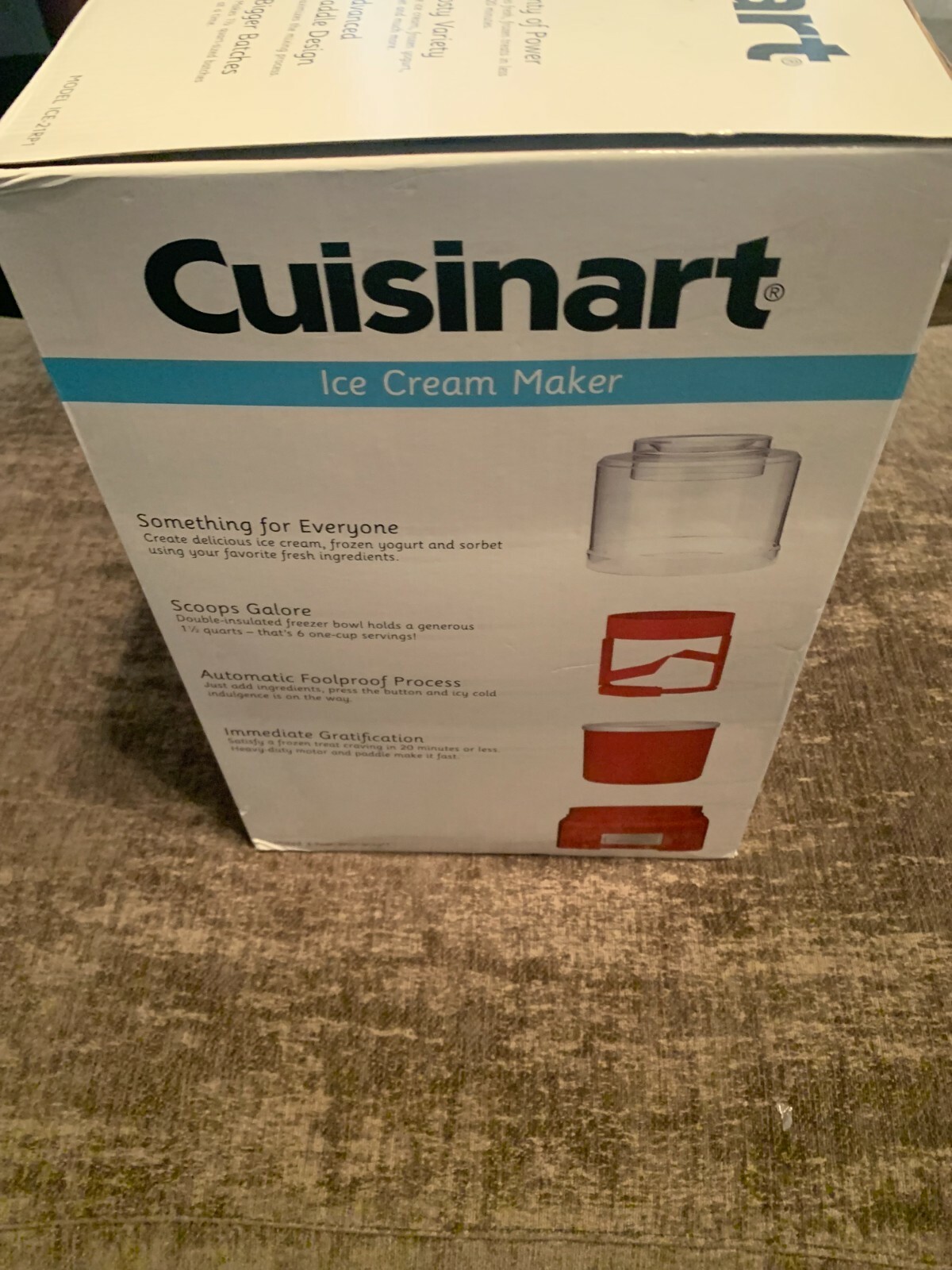 Cuisinart ICE-21R Frozen Yogurt-Ice Cream & Sorbet Maker – Red