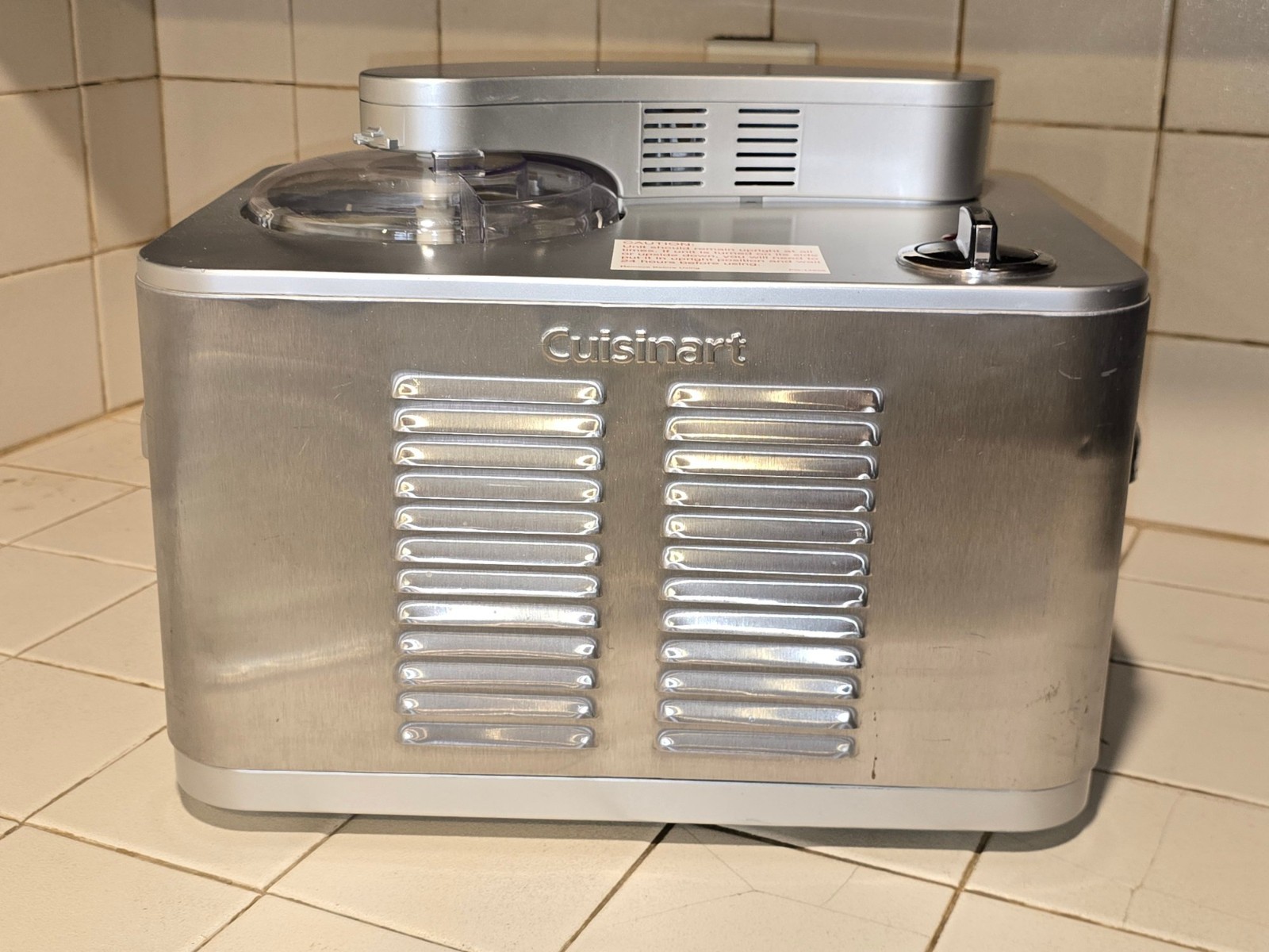 Cuisinart Supreme Ice Cream Maker ICE-50BCU Professional Grade Machine Tested
