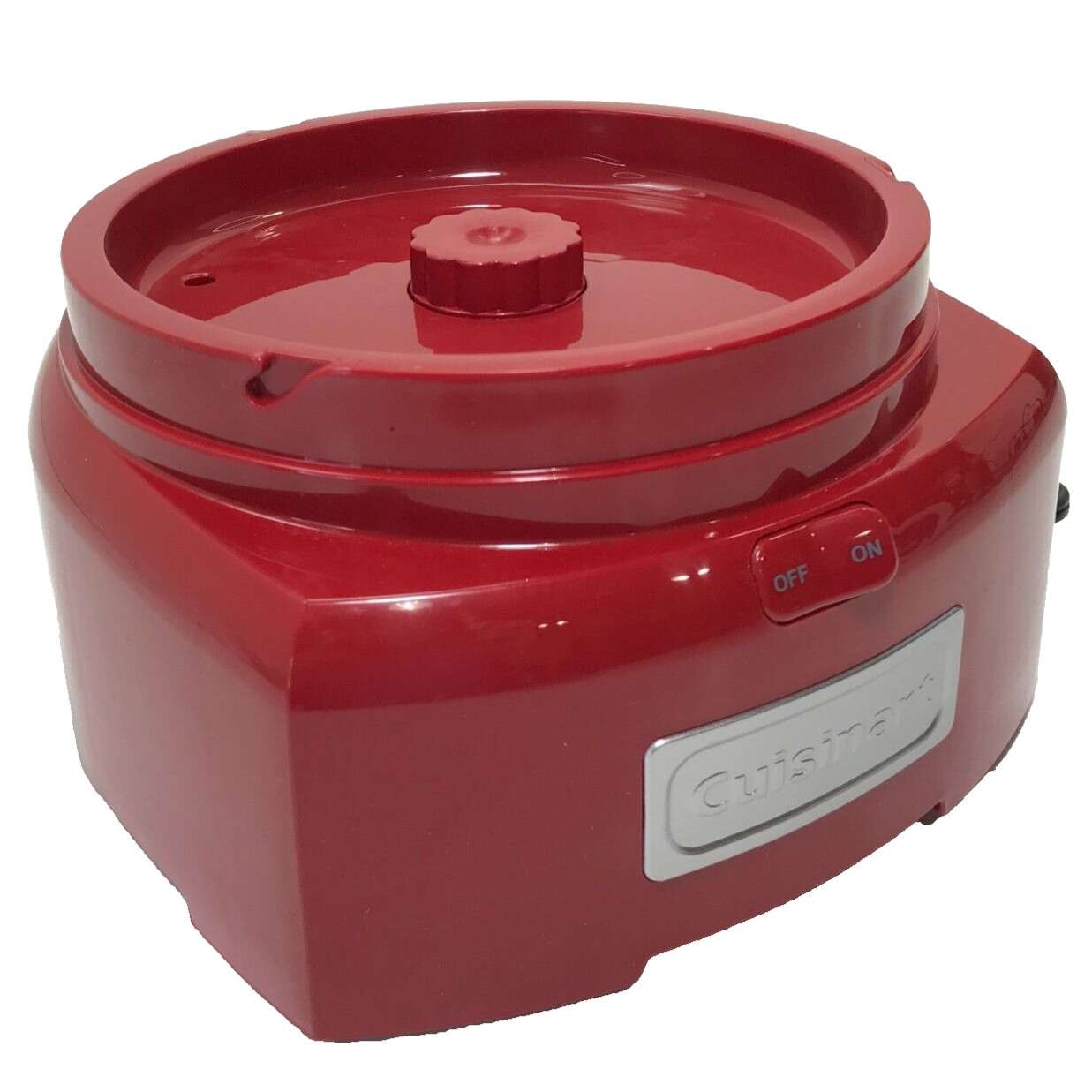 Cuisinart Ice Cream Maker ICE-21R ICE-21RP1 ICE-21PK BODY BASE w/ MOTOR – Red