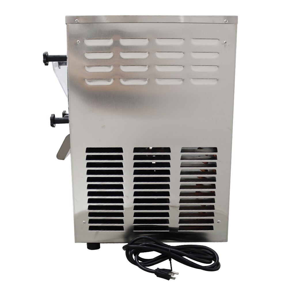 110V Desktop Commercial Hard Ice Cream Machine Powered Ice Cream Maker 25-30L/h