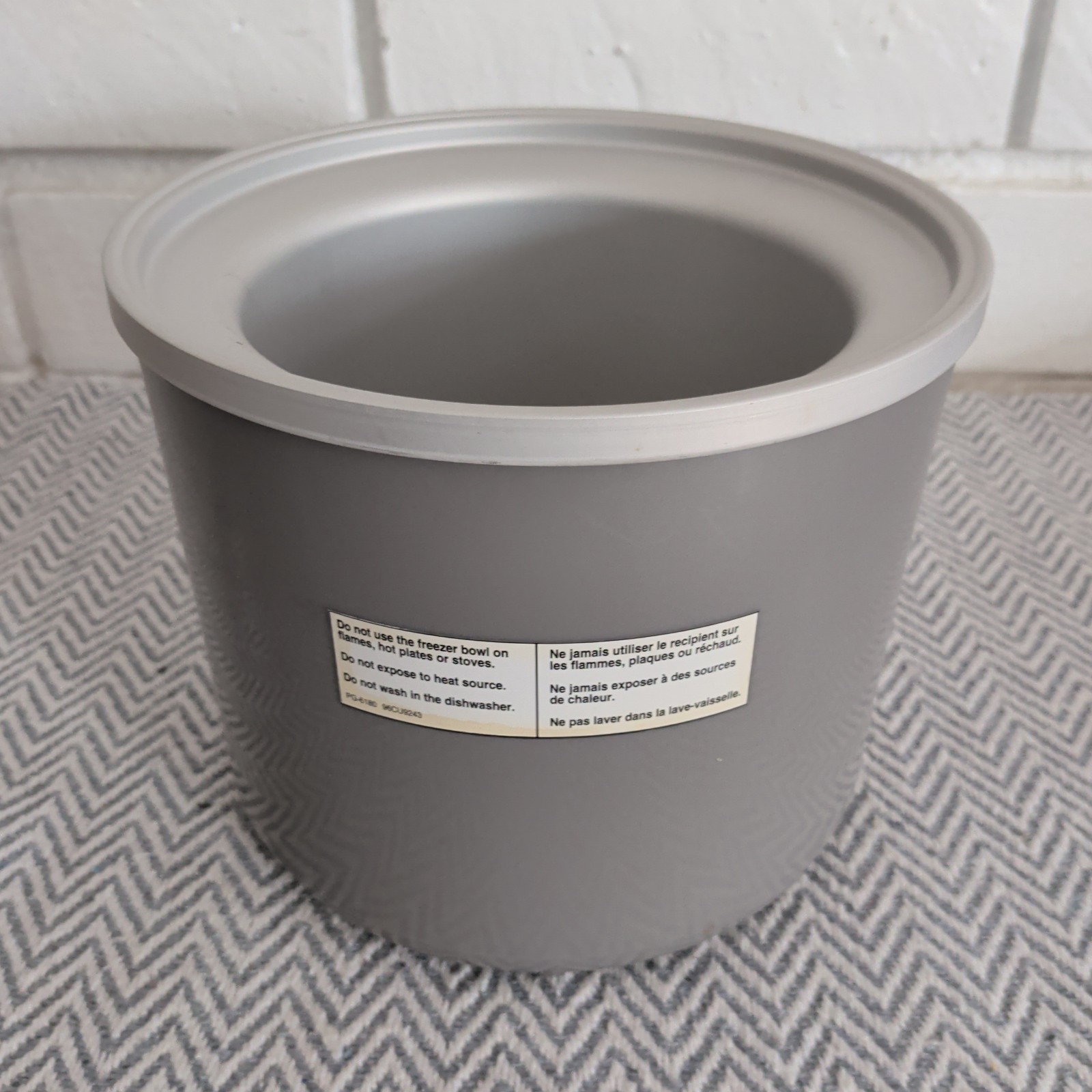 Cuisinart ICE-30BC Ice Cream Maker Replacement Freezer Bowl Insert Part