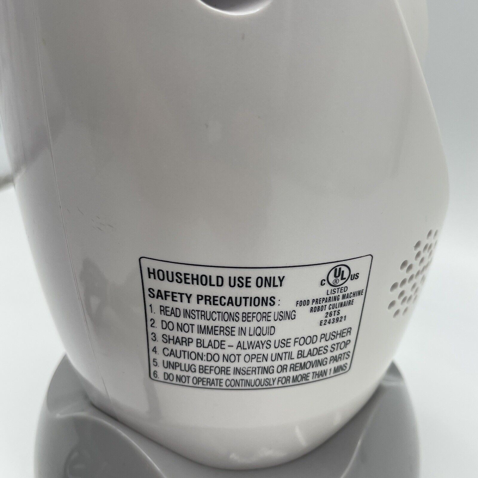 Magic Bullet Dessert Bullet DB-0101 Replacement Part Motor Base ONLY