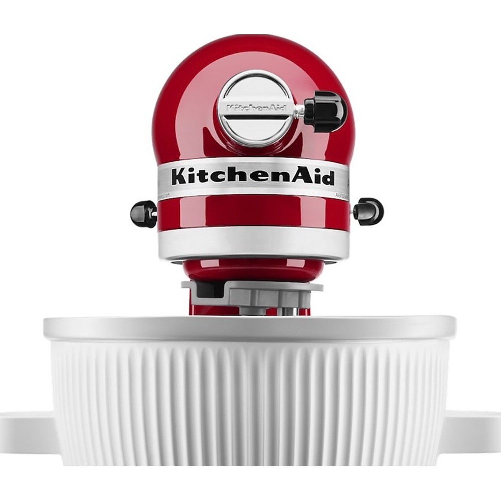 KitchenAid Ice Cream Maker Attachment Stand Mixer, 2 Quart, White