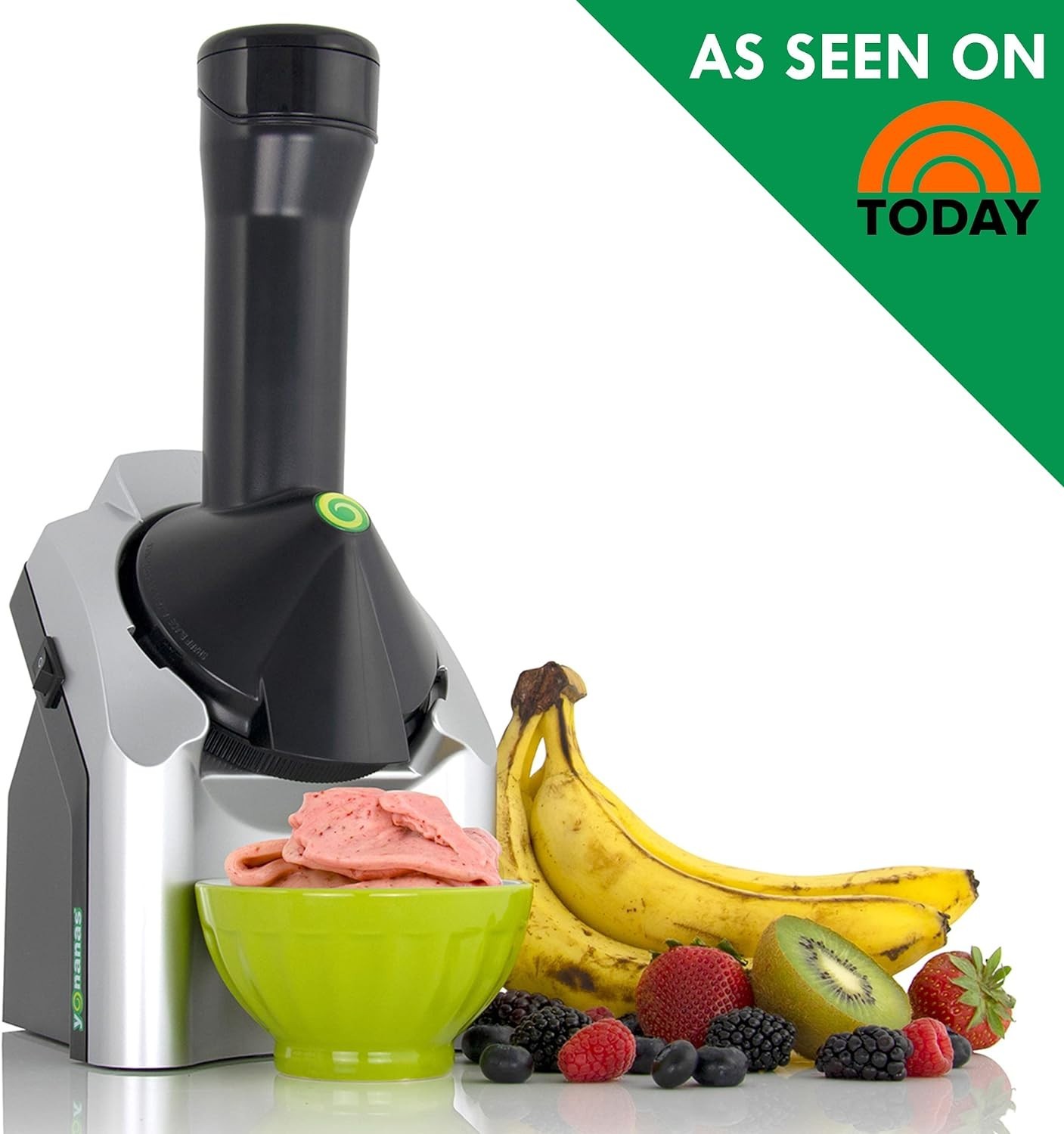 Classic Healthy Dessert Maker – Quick 200W Soft Serve for Guilt-Free Indulgence