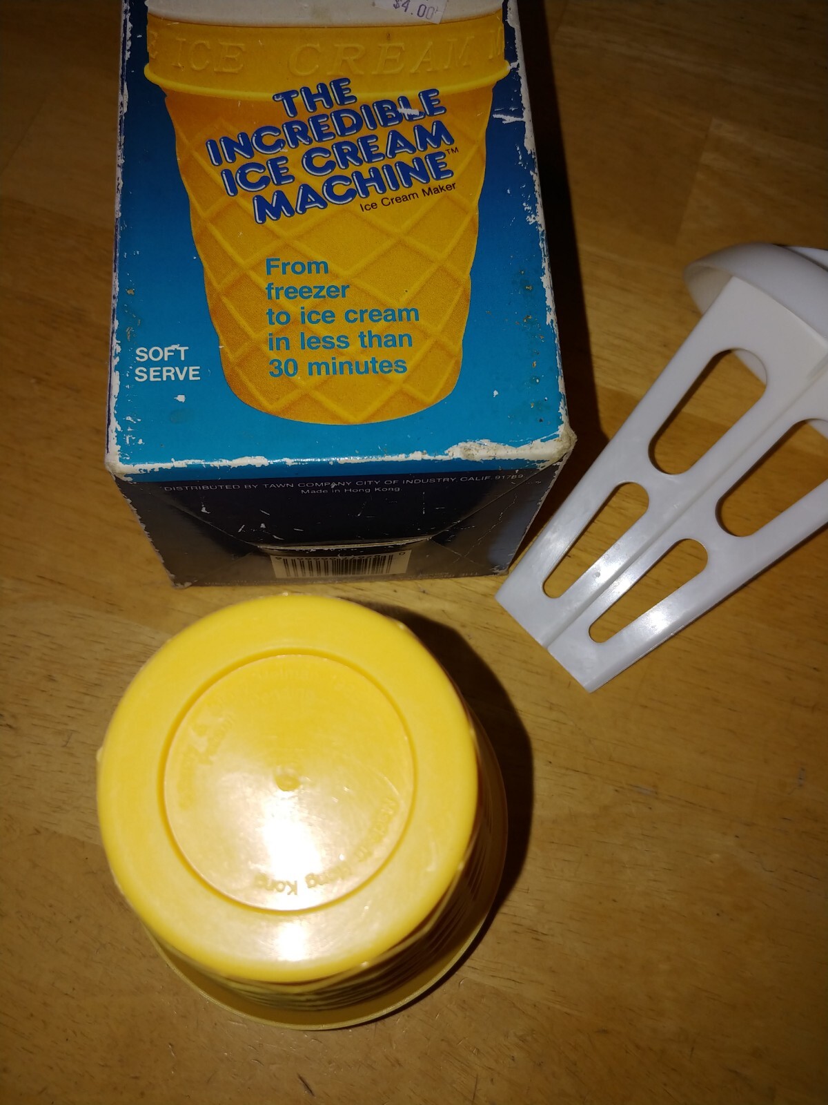 THE INCREDIBLE ICE CREAM MACHINE 1980’S SOFT SERVE-30 MINUTES TO ICE CREAM