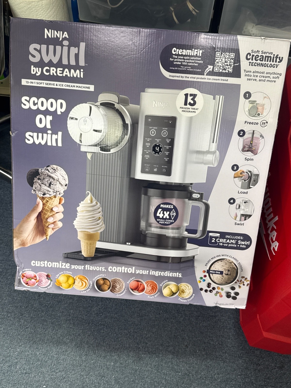 Ninja Swirl by CREAMi Ice Cream