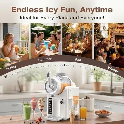 GreenPan Frost Ice Cream Maker & Slushie Machine Soft Serve Sorbet Margaritas