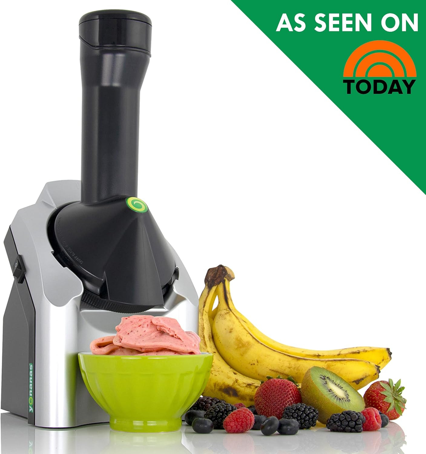 Yonanas Classic Frozen Fruit Soft Serve Maker for Healthy Vegan and Dairy-Free T
