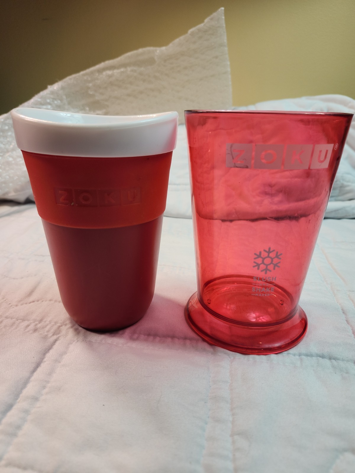 Zoku Slush and Shake Maker, Compact Make and Serve Cup w/Freezer Core