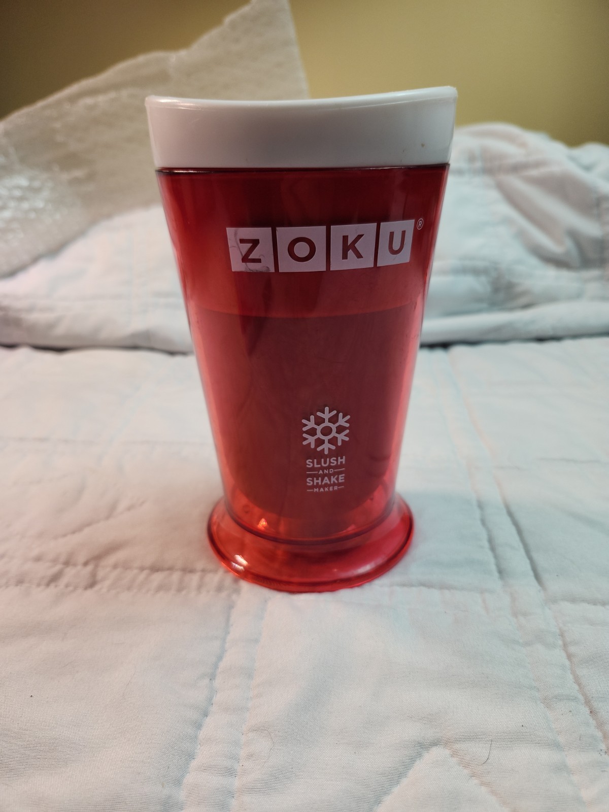 Zoku Slush and Shake Maker, Compact Make and Serve Cup w/Freezer Core