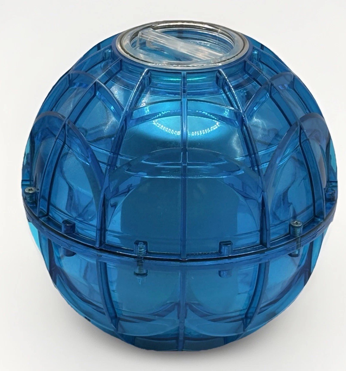 Original Revolution Blue Translucent Ice Cream Maker Ball 9” Kinetic – Used Once