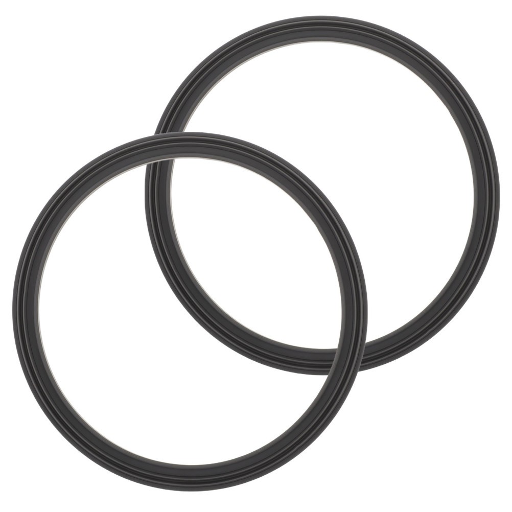 2pcs Ice Cream Machine Seal Replacement Silicone Gasket Leak-Proof