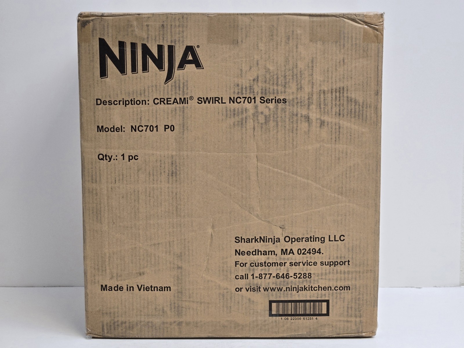 Ninja Swirl by CREAMi NC701 13-in-1 Soft Serve Ice Cream Maker, New