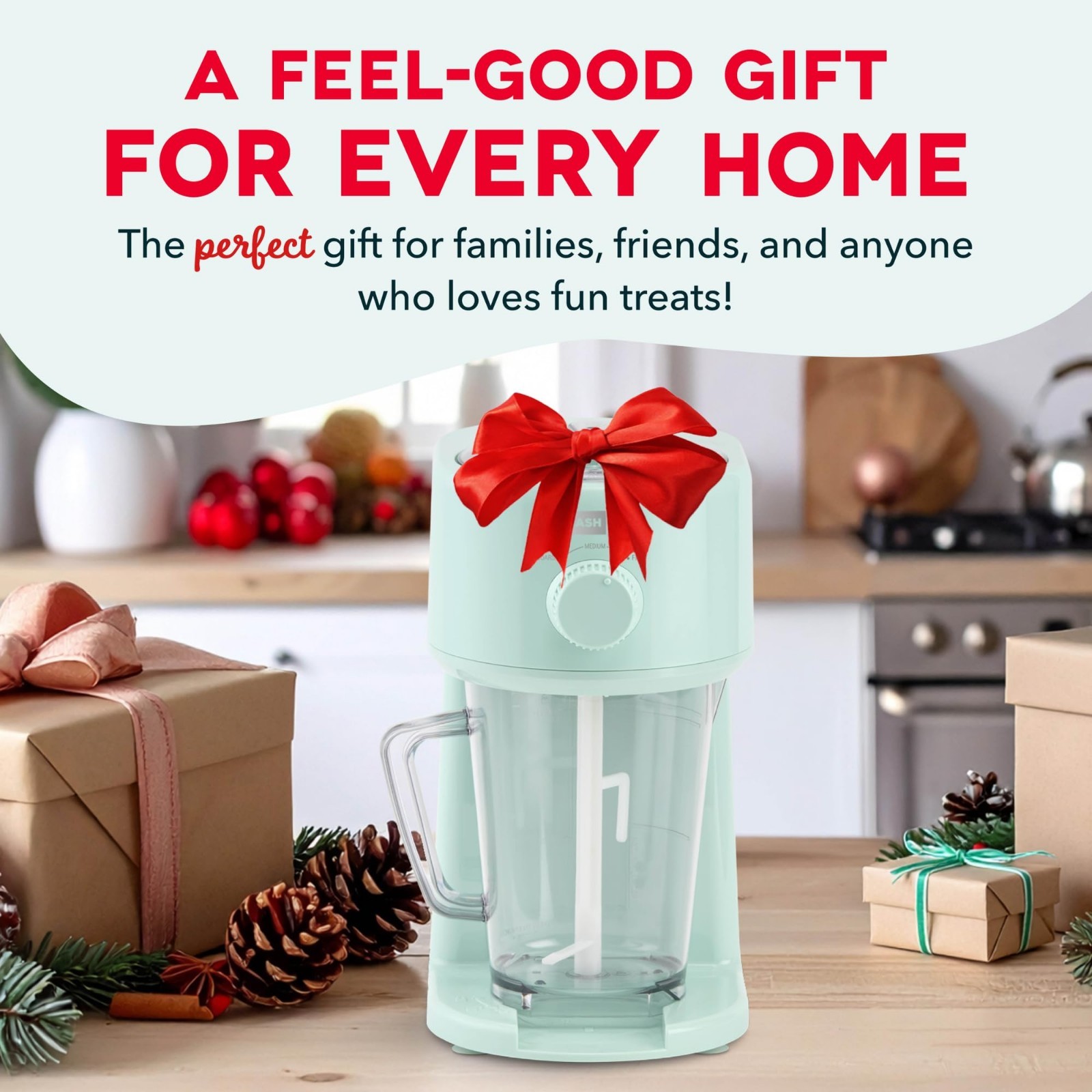 Deluxe Shaved Ice & Slushy Maker – Easy Snow Cone Machine with Pitcher & Recipes