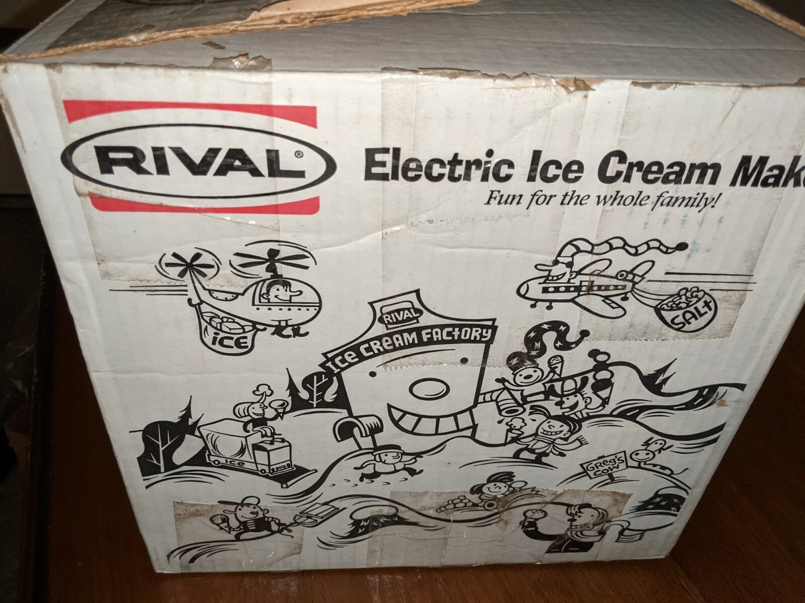 Electric Ice Cream Maker RIVAL 8401 M