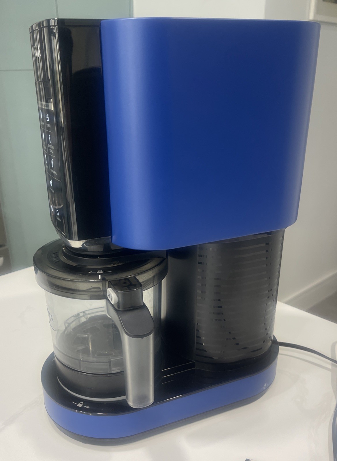NINJA Creami Blue Ice Cream Sorbet Milkshake Smoothie Maker with 1 Pint