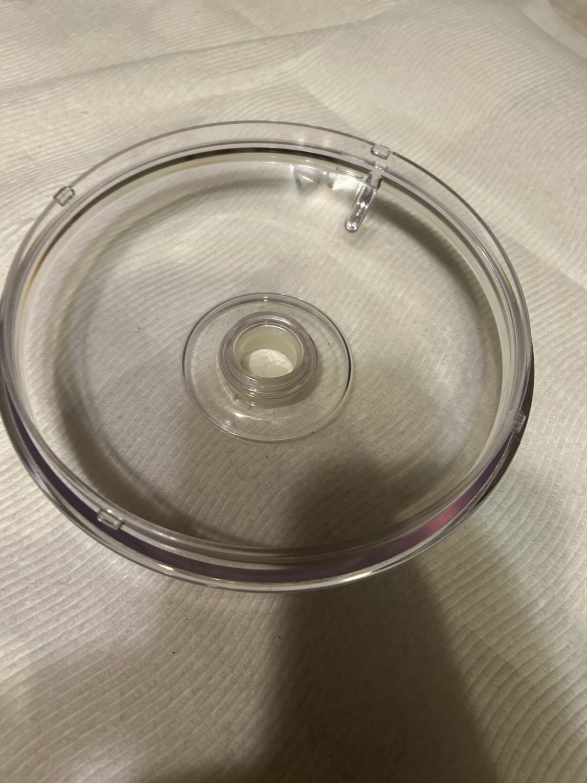Donvier Premier 1-Quart Ice Cream Maker Replacement Clear Lid with bushing