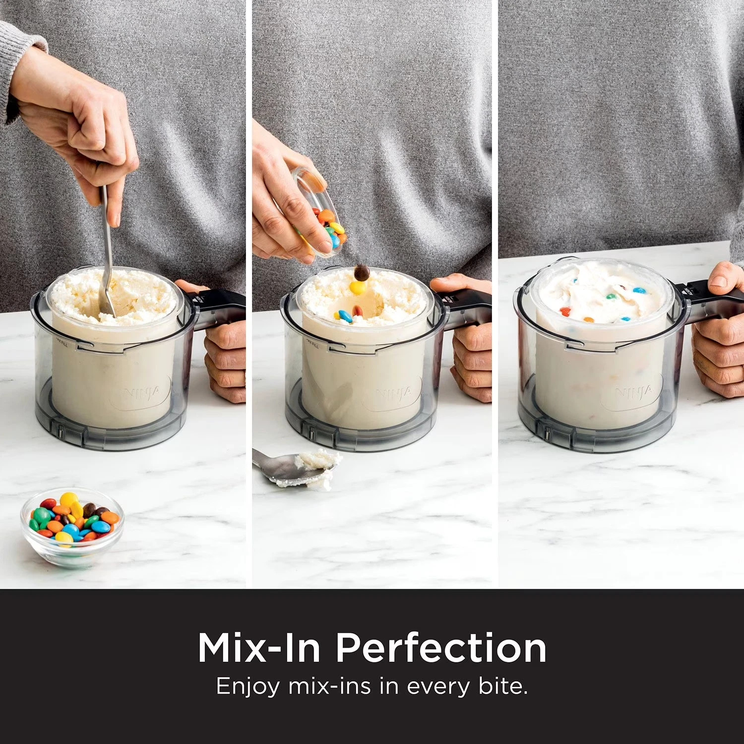 Ninja CREAMi 7-in-1 Ice Cream & Sorbet Maker with Additional Pints – 4 Pints