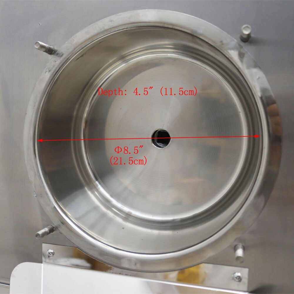 Countertop Hard Ice Cream Machine Automatic Ice Cream Maker 25-30L/h