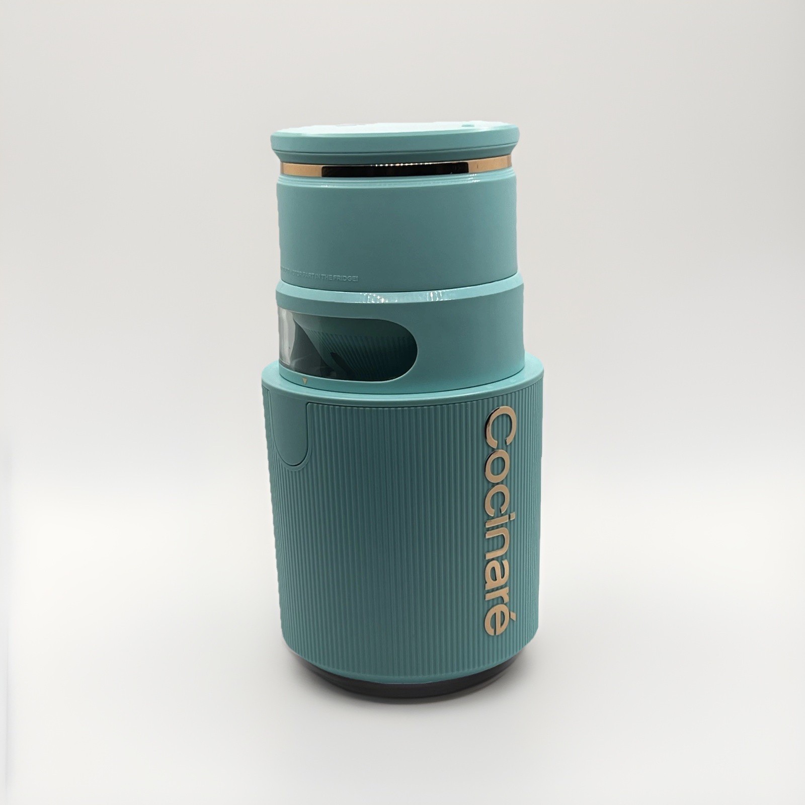 Ice Cream Maker Cocinare Krush Wireless Portable CICM-301 Teal Nova New Open Box