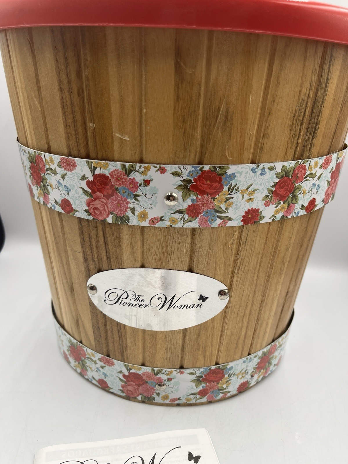 The Pioneer Woman electric Ice Cream Maker, Sweet Rose.PARTS ONLY , NOT COMPLETE
