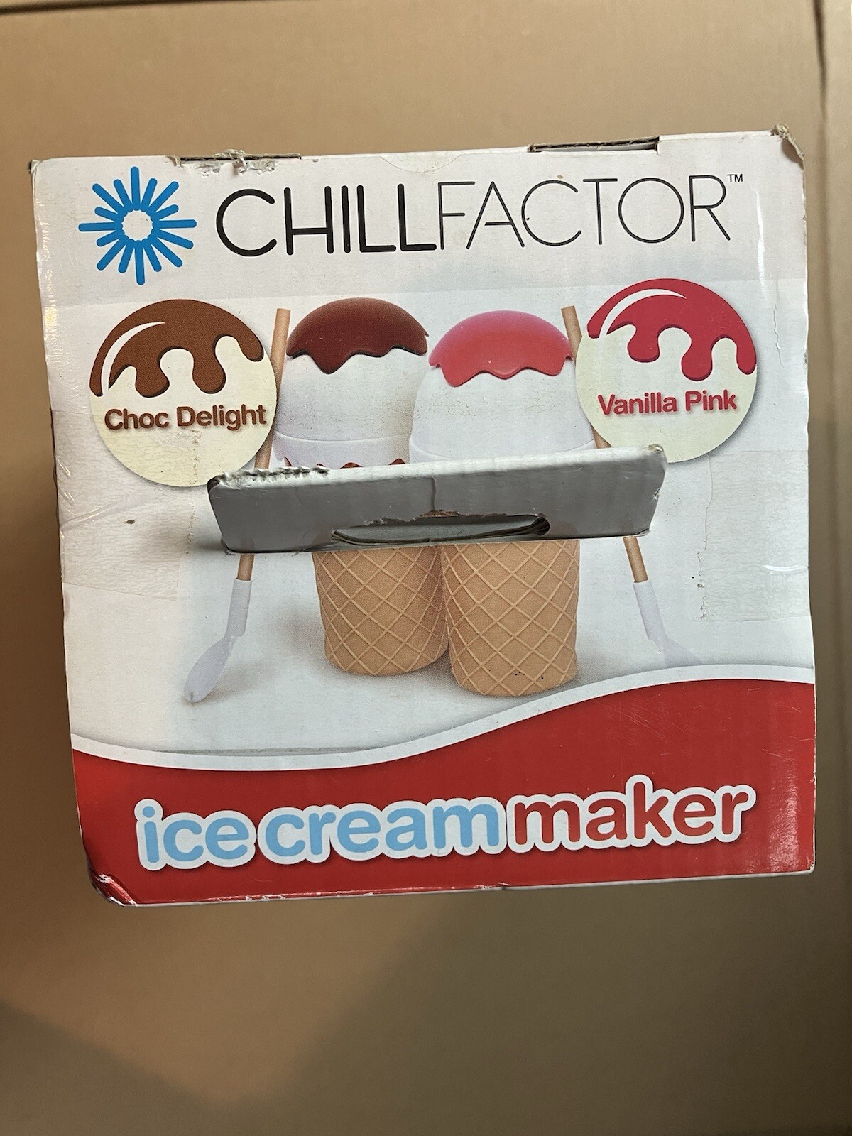 Chill Factor Ice Cream Maker ~ Freeze Squeeze Enjoy