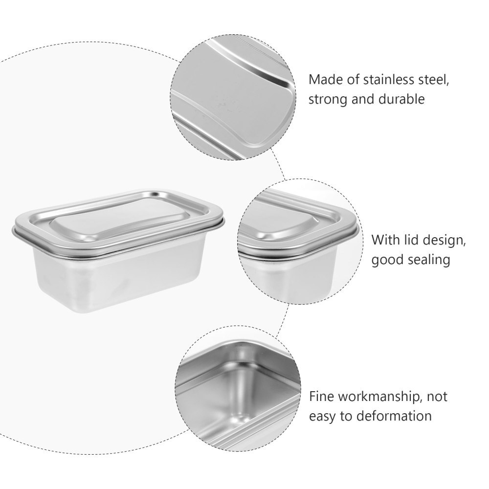 Freezer Container Insulated Ice Cream Storage Food Box Organization Household