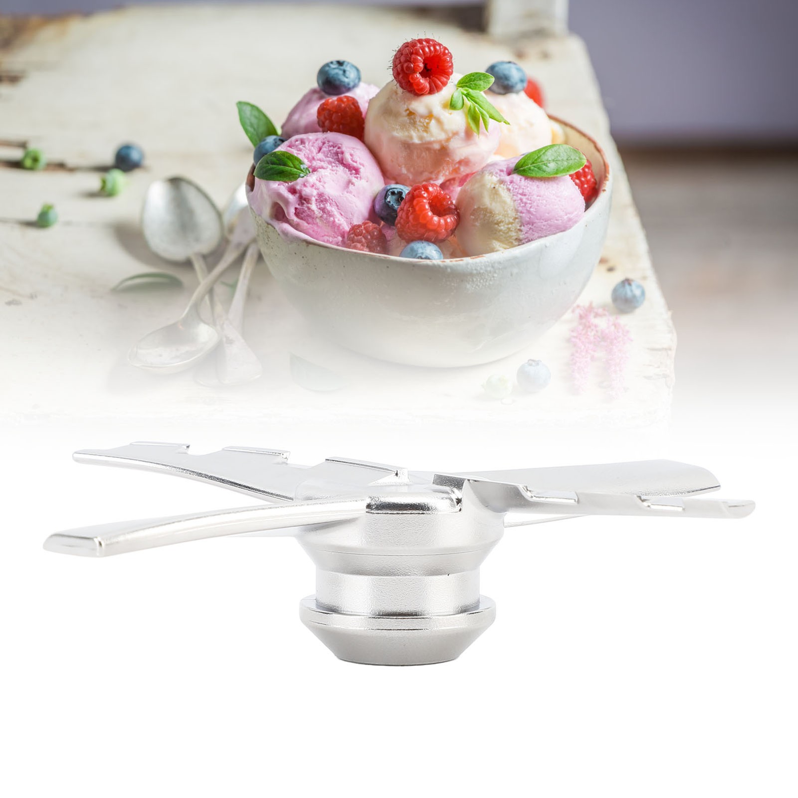 1 Replacement Paddle Blade For Smooth Ice Cream Making – NC101 NC301 Stainless