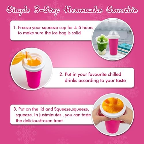 DIY Slushy Maker Squeeze Cup