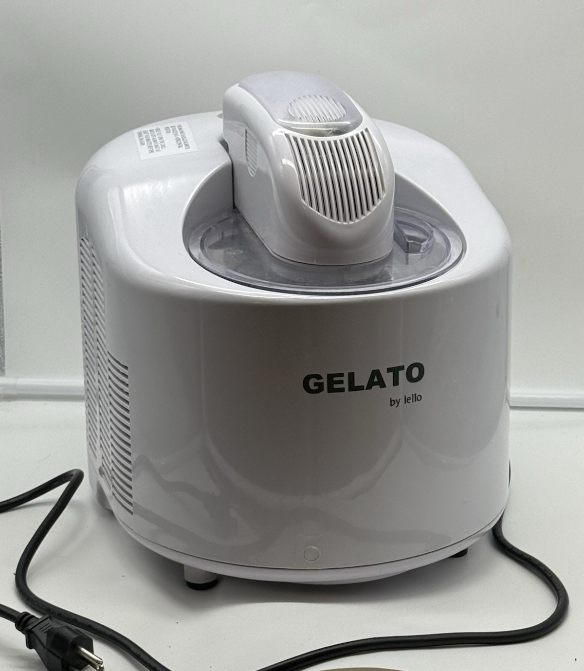 Gelato By Lello Ice Cream Machine 4070 One Quart Frozen Dessert/Drink Maker