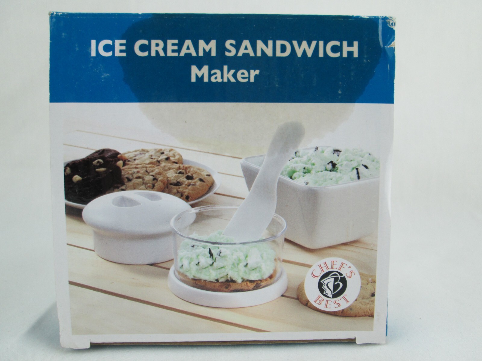 Chefs Best Ice Cream Sandwich Maker DIY Pressing Tool For Homemade Ice Cream