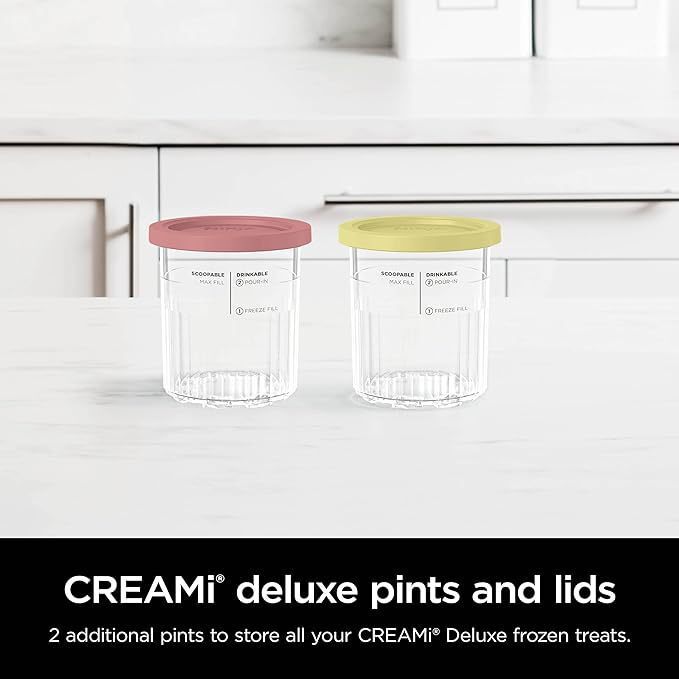 Ice Cream Cup Set Of 4 Ice Cream Storage Jars For Ninja Creami Nc500 Nc501