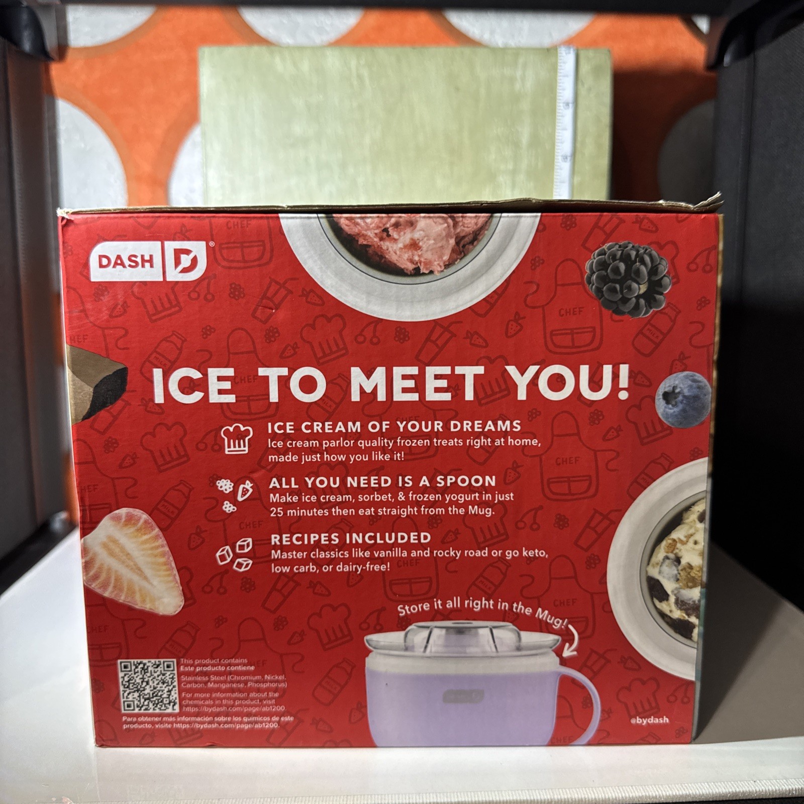 Summer ready!! Dash Personal Ice Cream Maker