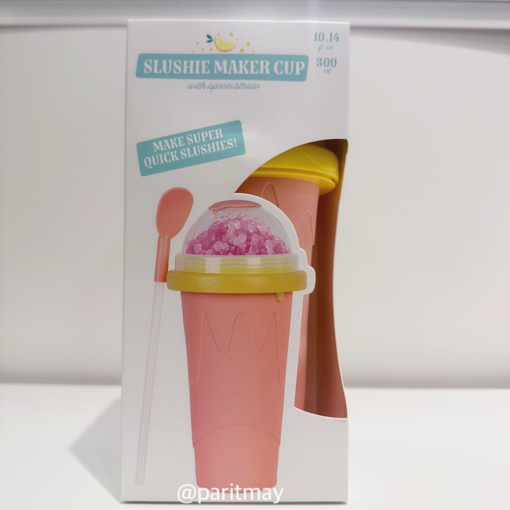 Pink Slushy Cup Frozen Magic Slushie Maker Cup Squeeze 10.14 fl.oz. (NEW IN BOX)