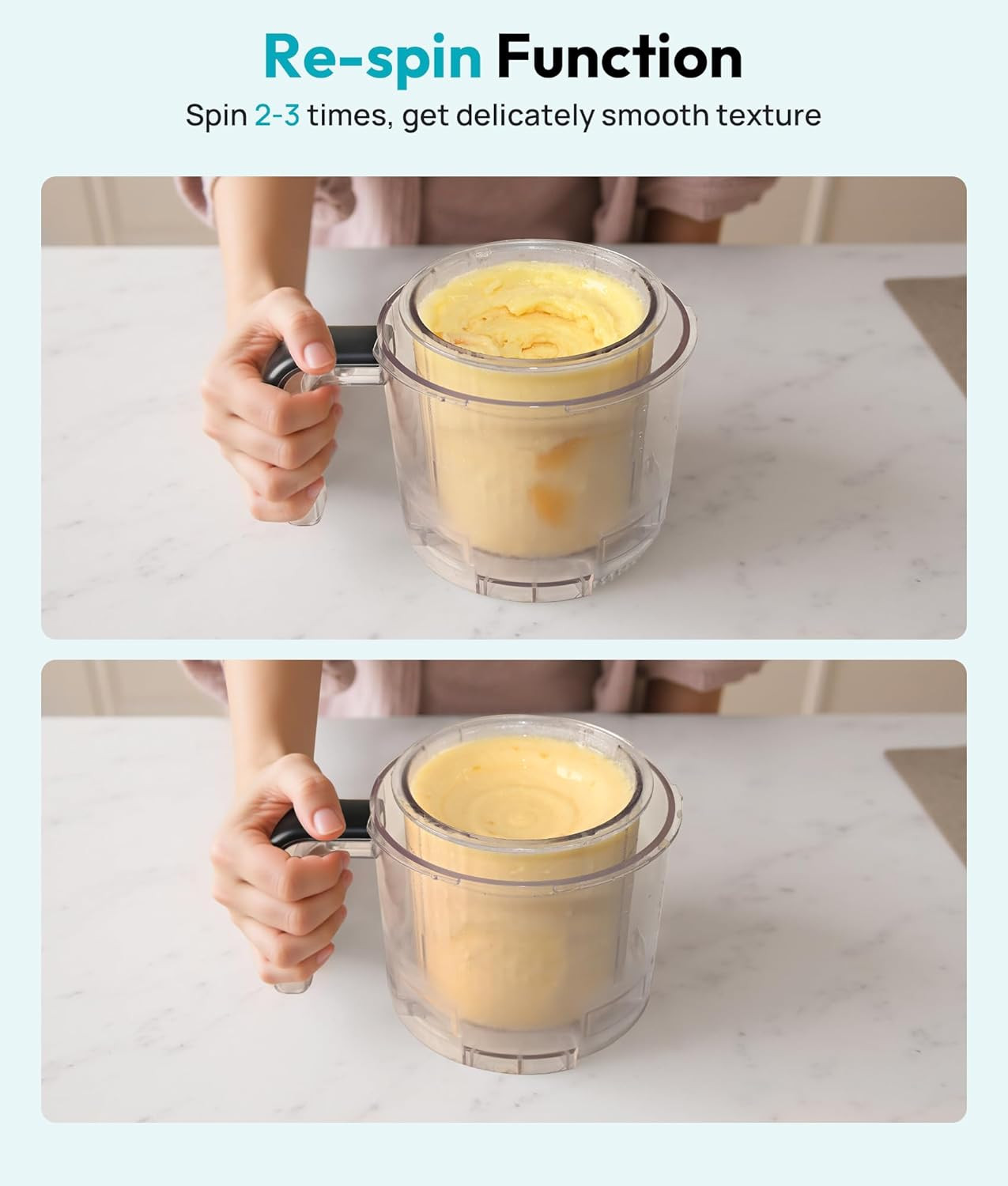 Homemade Ice Cream Maker Machine – 12-In-1 Ice Cream Maker with 2 Pint Container