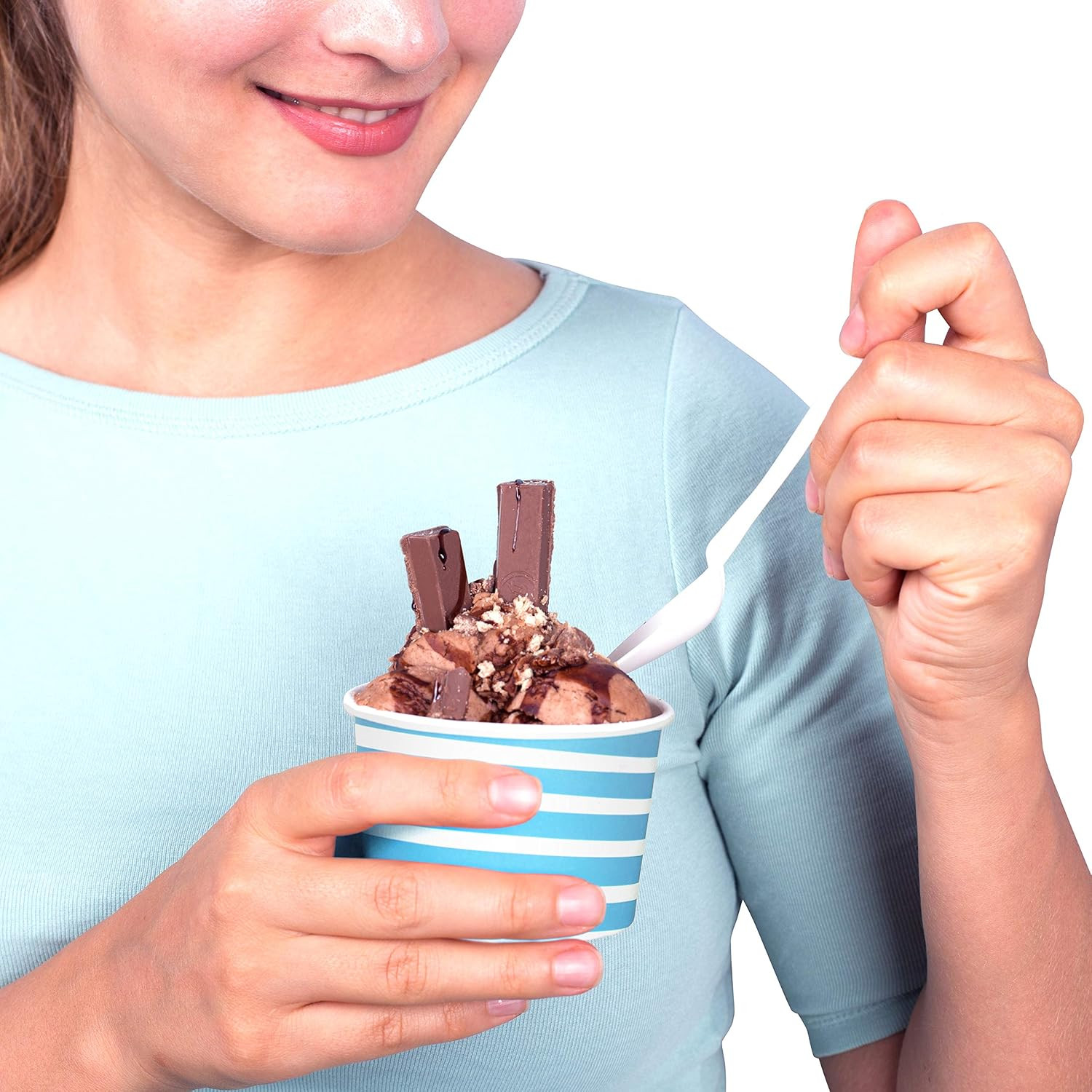 Ice Cream Bar and snack cups – Disposable Ice Cream Cups perfect for parties,…