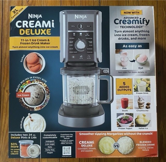 Ninja Creami Deluxe NC501 & Frozen Treat Maker