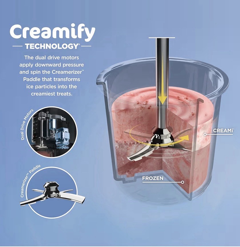 Ninja® CREAMi® 7-in-1 Ice Cream Maker, Ice Cream, Gelato & more, NC299AMZ
