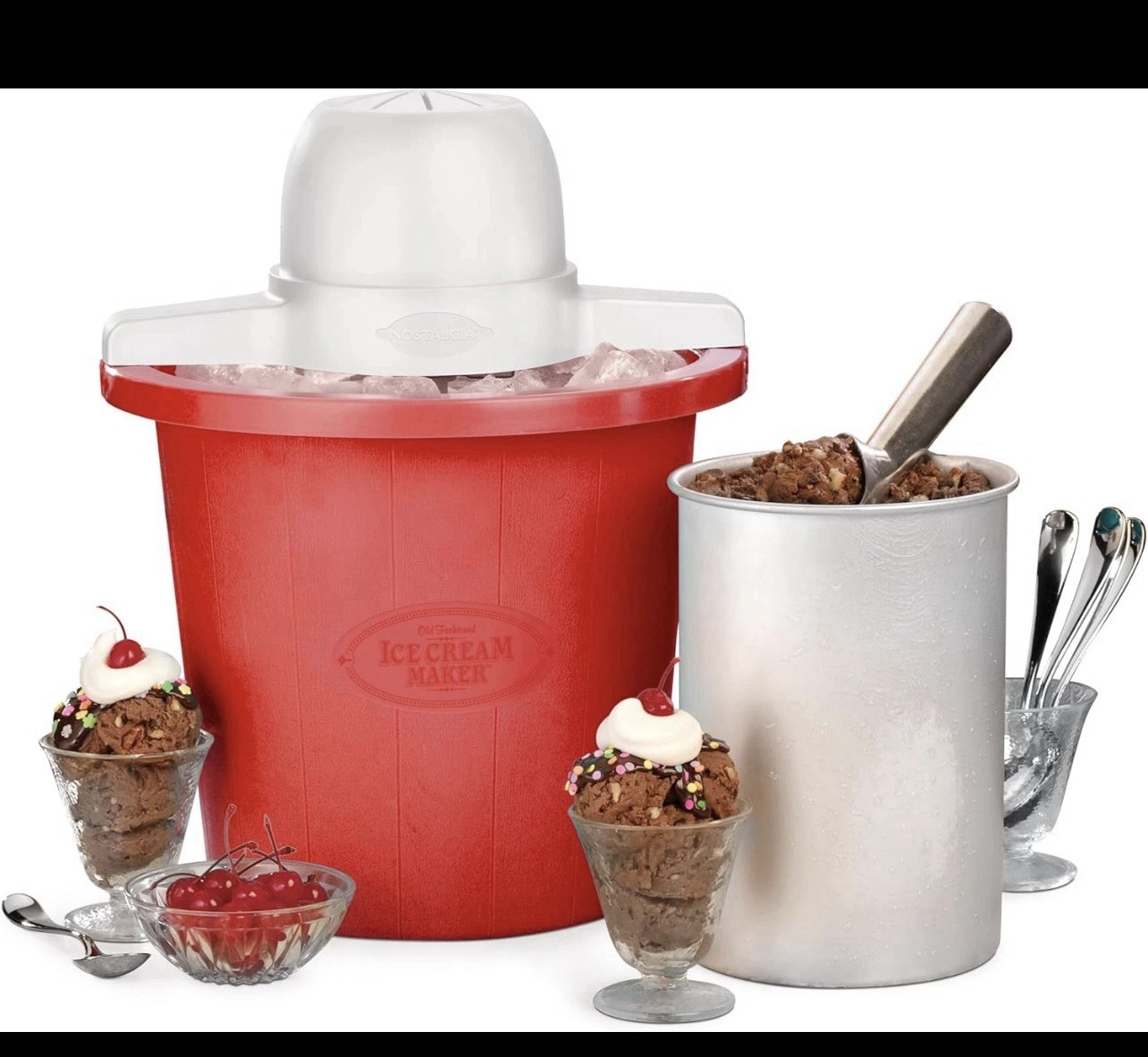 Electric Ice Cream Maker – Parlor Style, Old Fashioned Soft Serve Ice Cream Mach