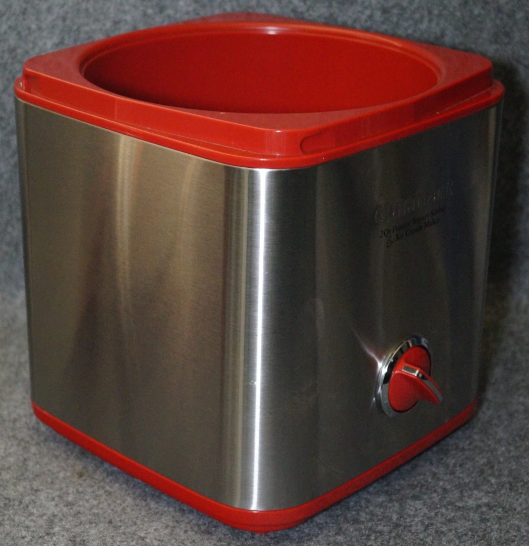 Cuisinart ICE‑30 2‑Quart Ice Cream / Frozen Yogurt Maker Red – Preowned