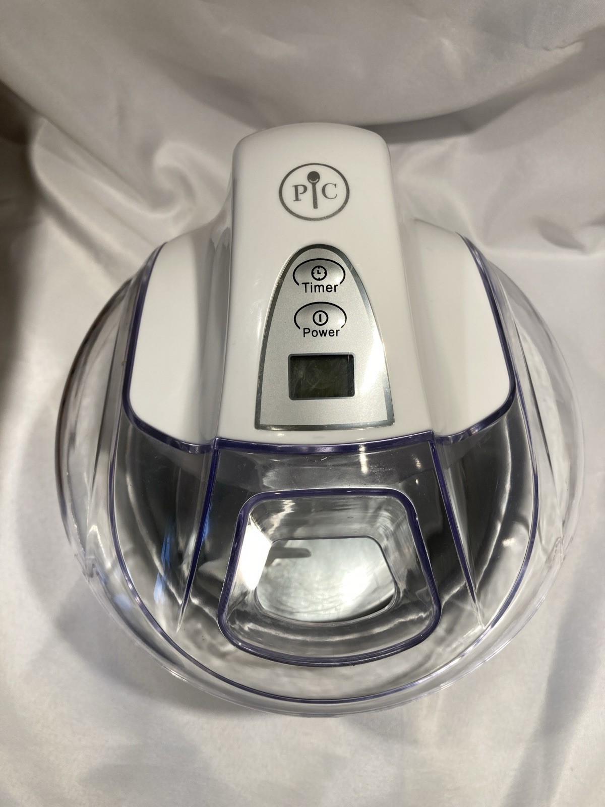 Pampered Chef:ICE CREAM & FROZEN YOGURT MAKER #1534 W/ Rubber Spatula