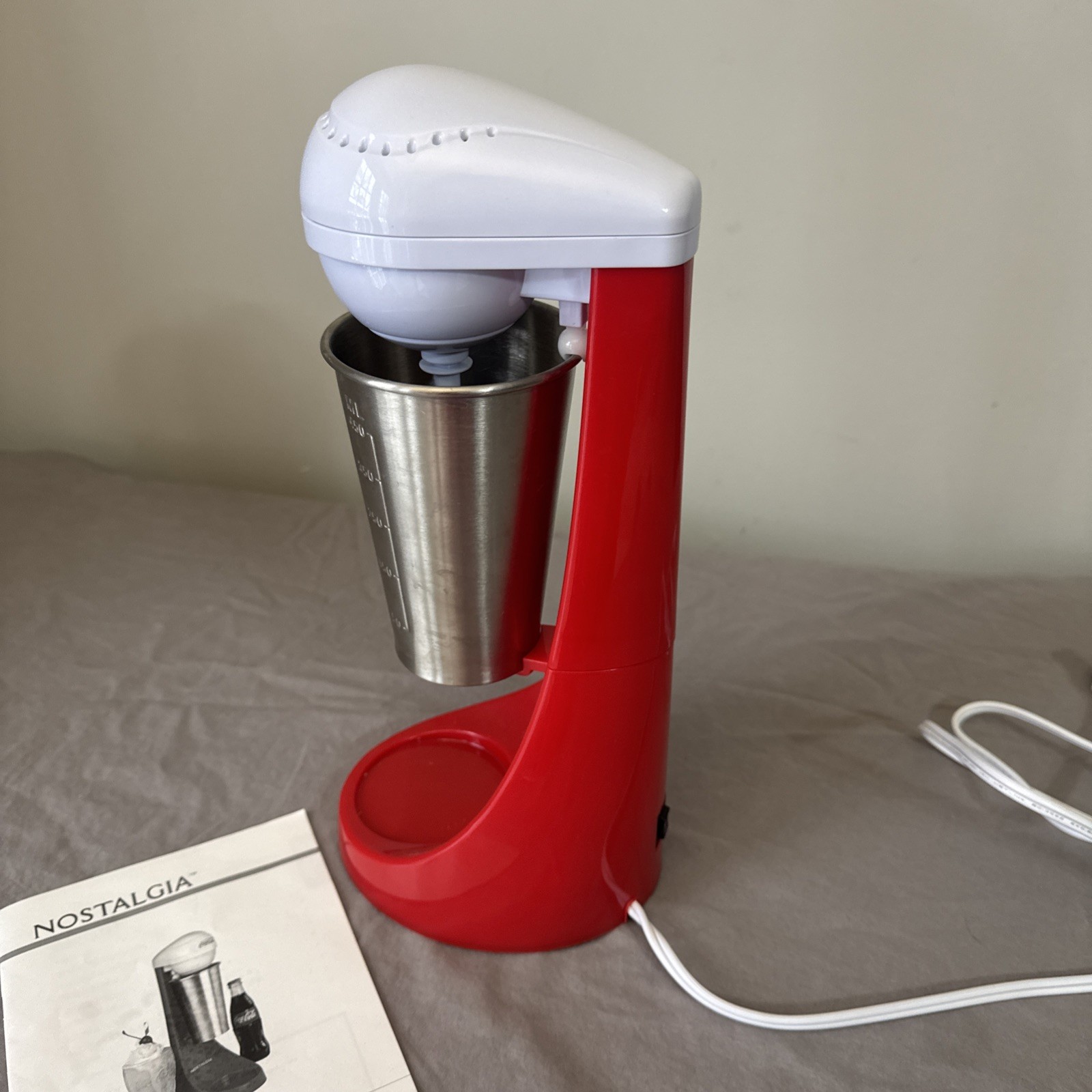 NOSTALGIA Coca-Cola Milkshake Maker 2-Speed Limited Edition