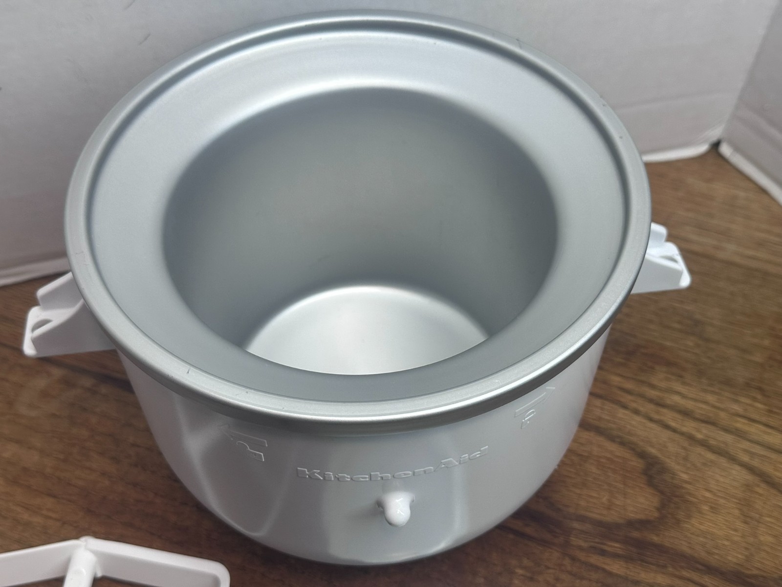KitchenAid KICA0WH Ice Cream Maker Attachment for Most KitchenAid Models