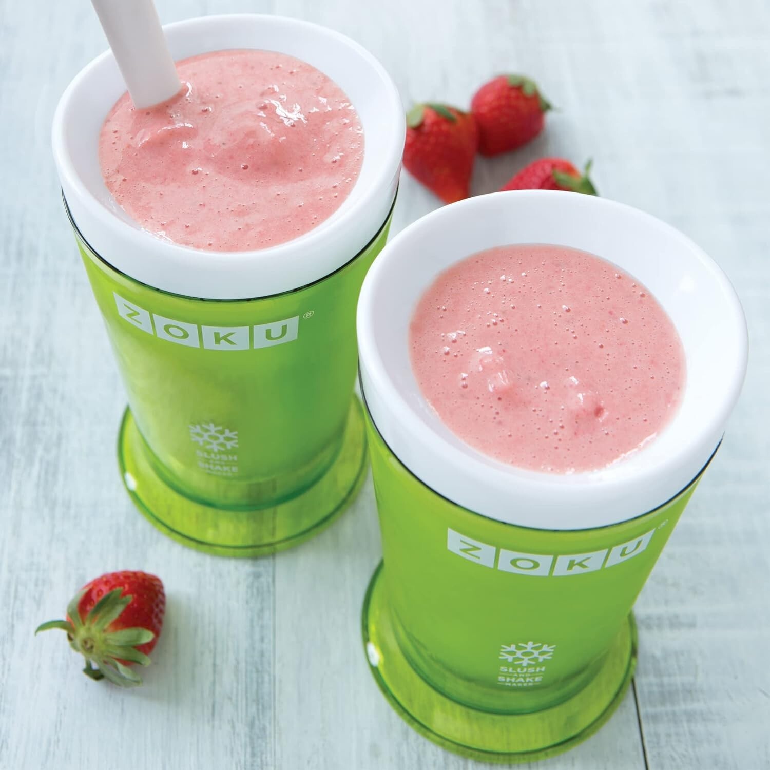 Slush & Shake Maker: Quick, Compact 8oz Smoothie Creator – BPA-Free