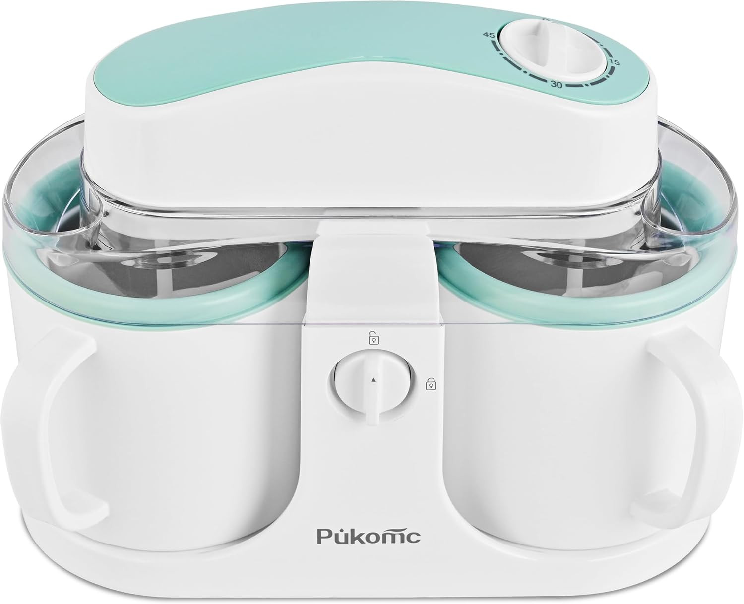Ice Cream Maker Machine for Home Use, with Two Ice Cream Bowls,Simple Operation